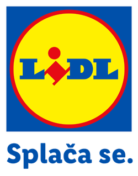 LIDL logotip brez belega prostora